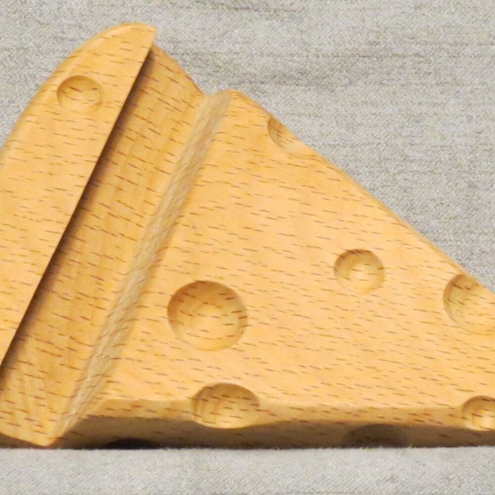 Wooden Cheese Refrigerator Magnet / Multifunctional Cheese Opener / Wooden Chees